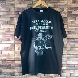 Unisex EUC XL Delta Black “Yes I’m Old …Bruce Springsteen” Shirt